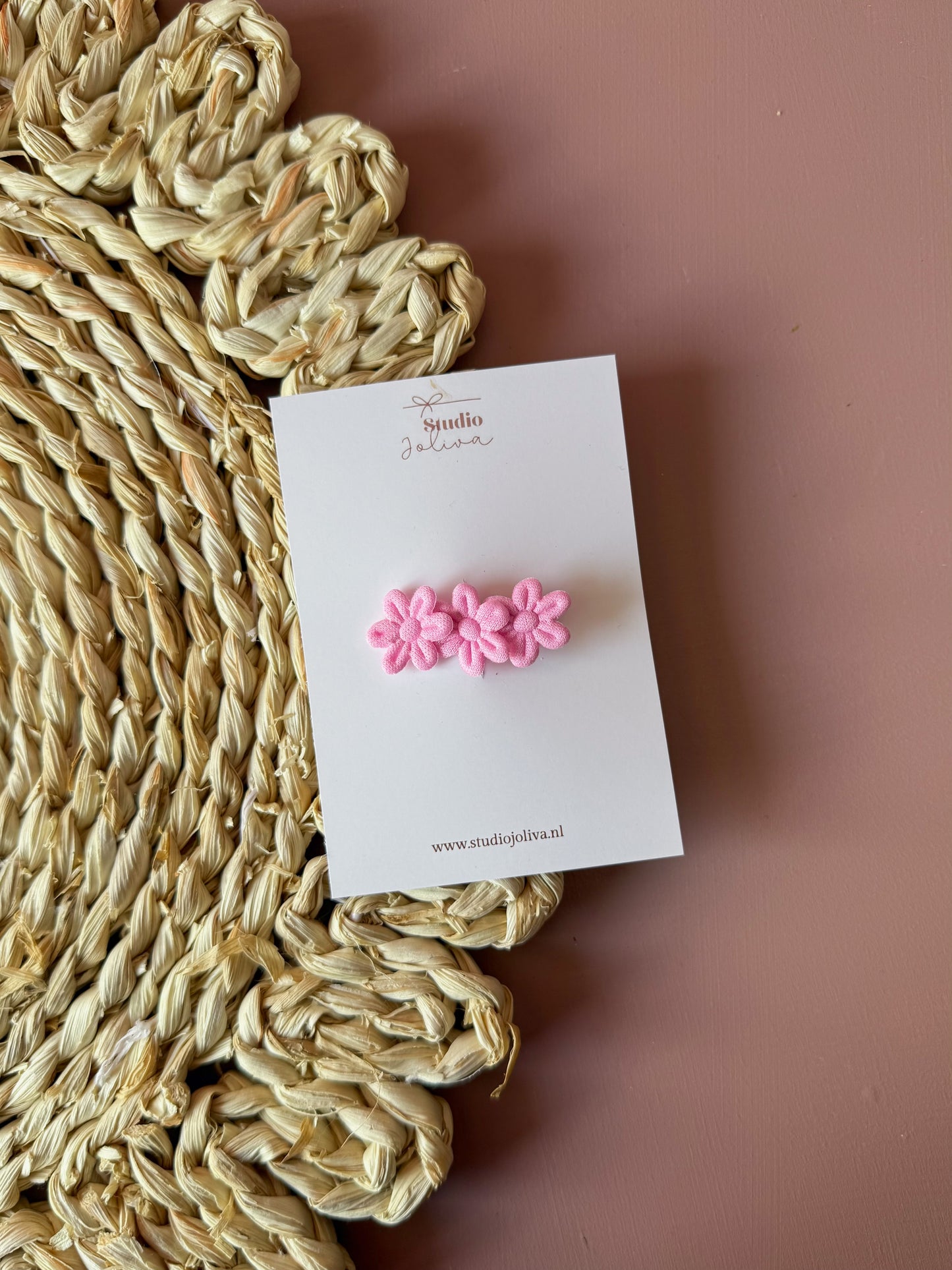Haarspeld - Pink Bloom - Studio Joliva