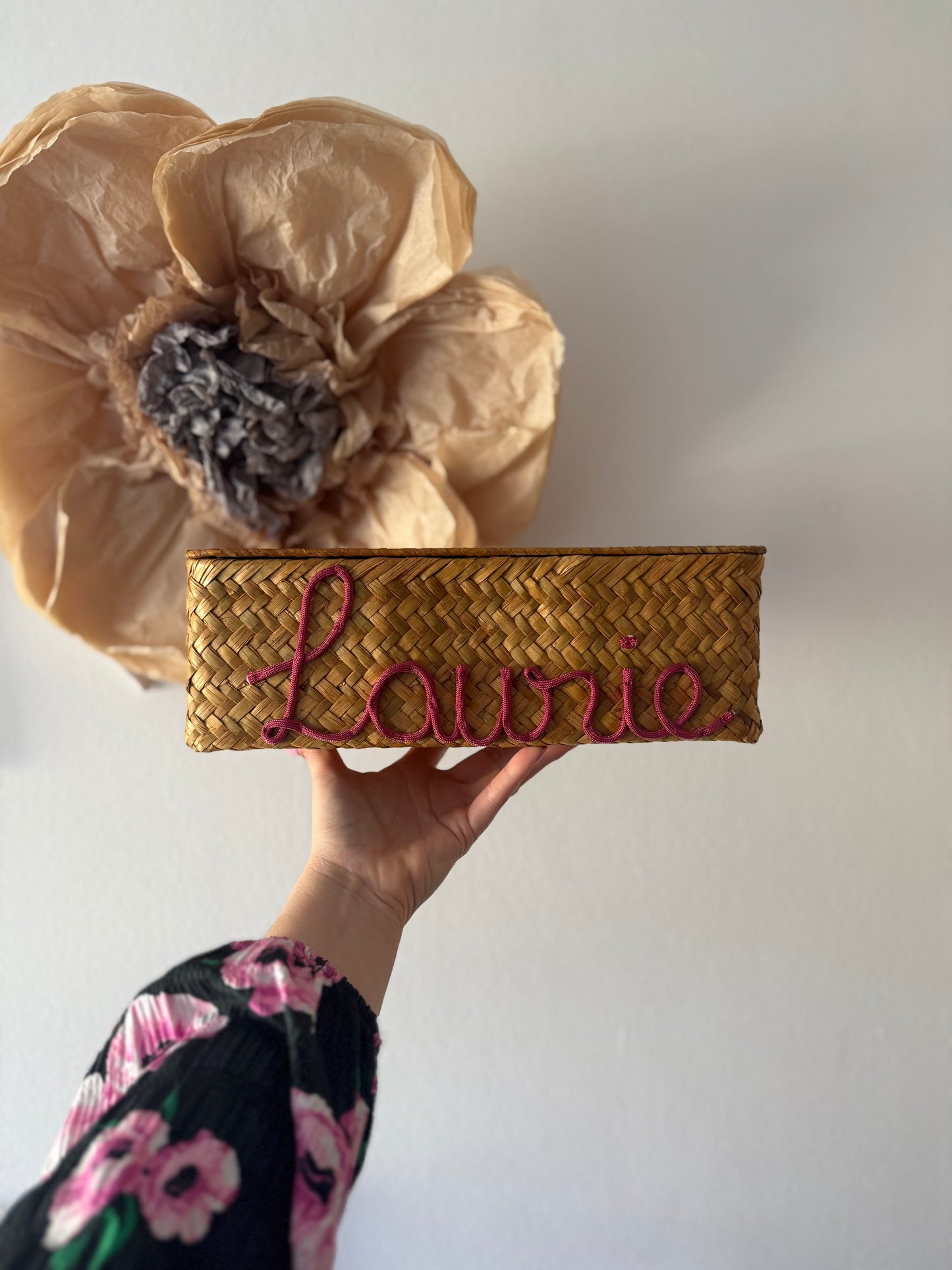 Gepersonaliseerde vakkenmand