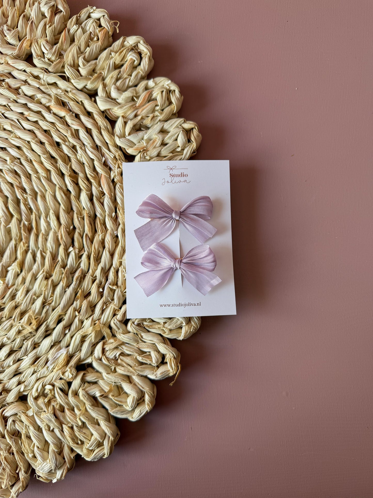 Duo silk strik - Lila - Studio Joliva