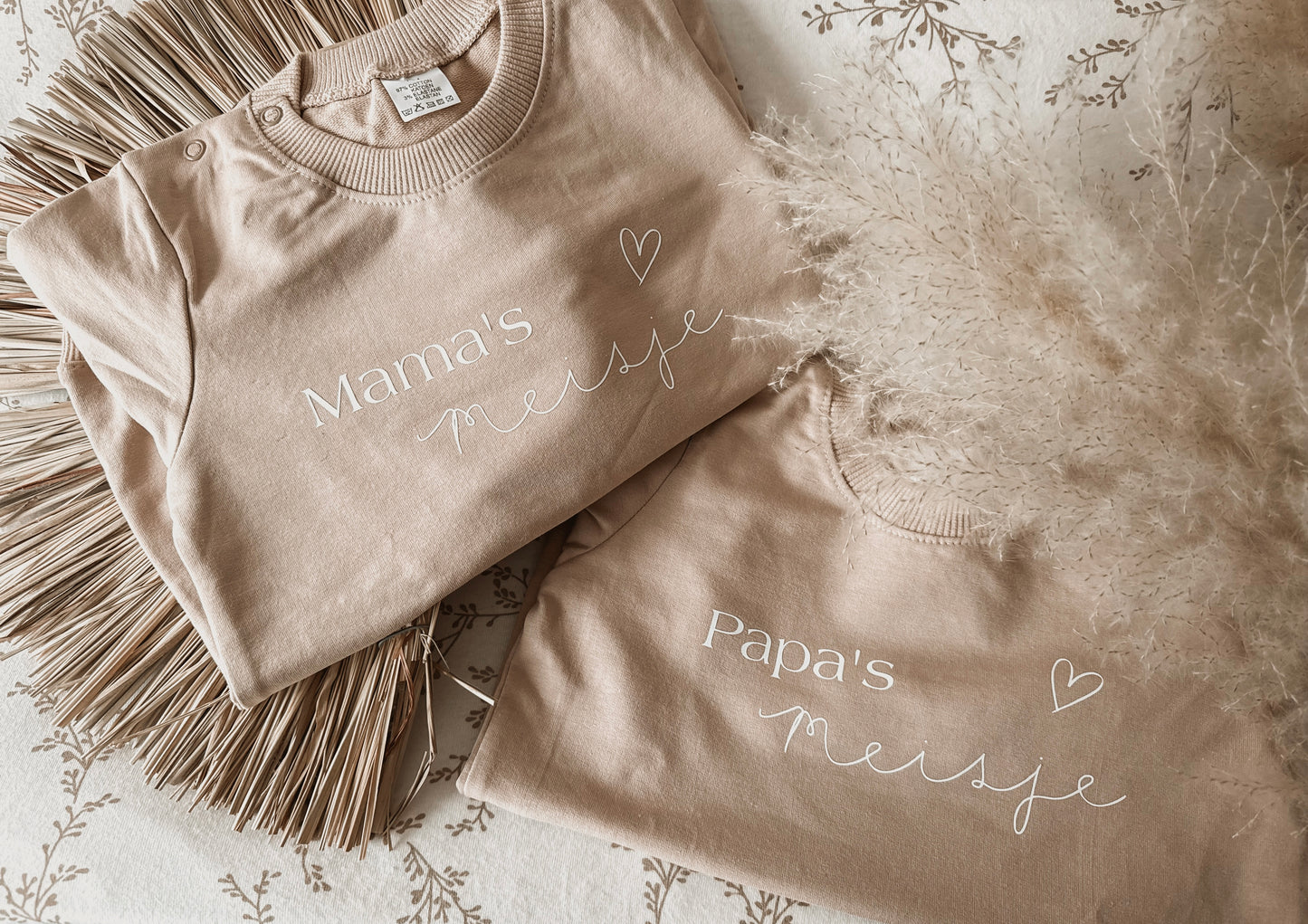 Valentijn trui mama’s/papa’s meisje - Studio Joliva