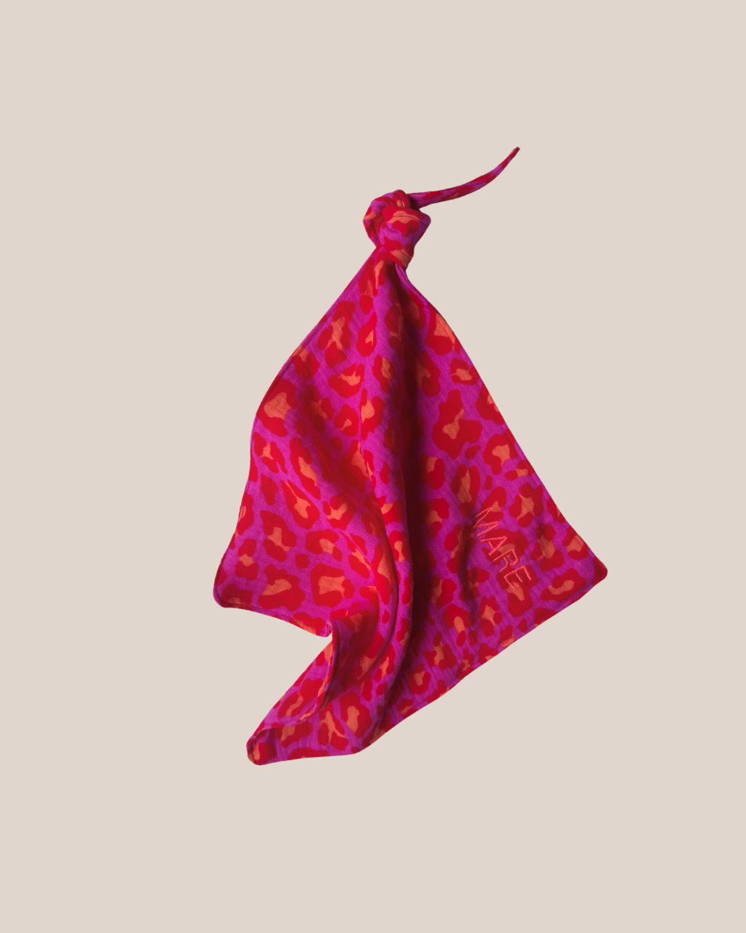 Speendoekje Hydrofiel - Leopard Roze/Oranje - Studio Joliva