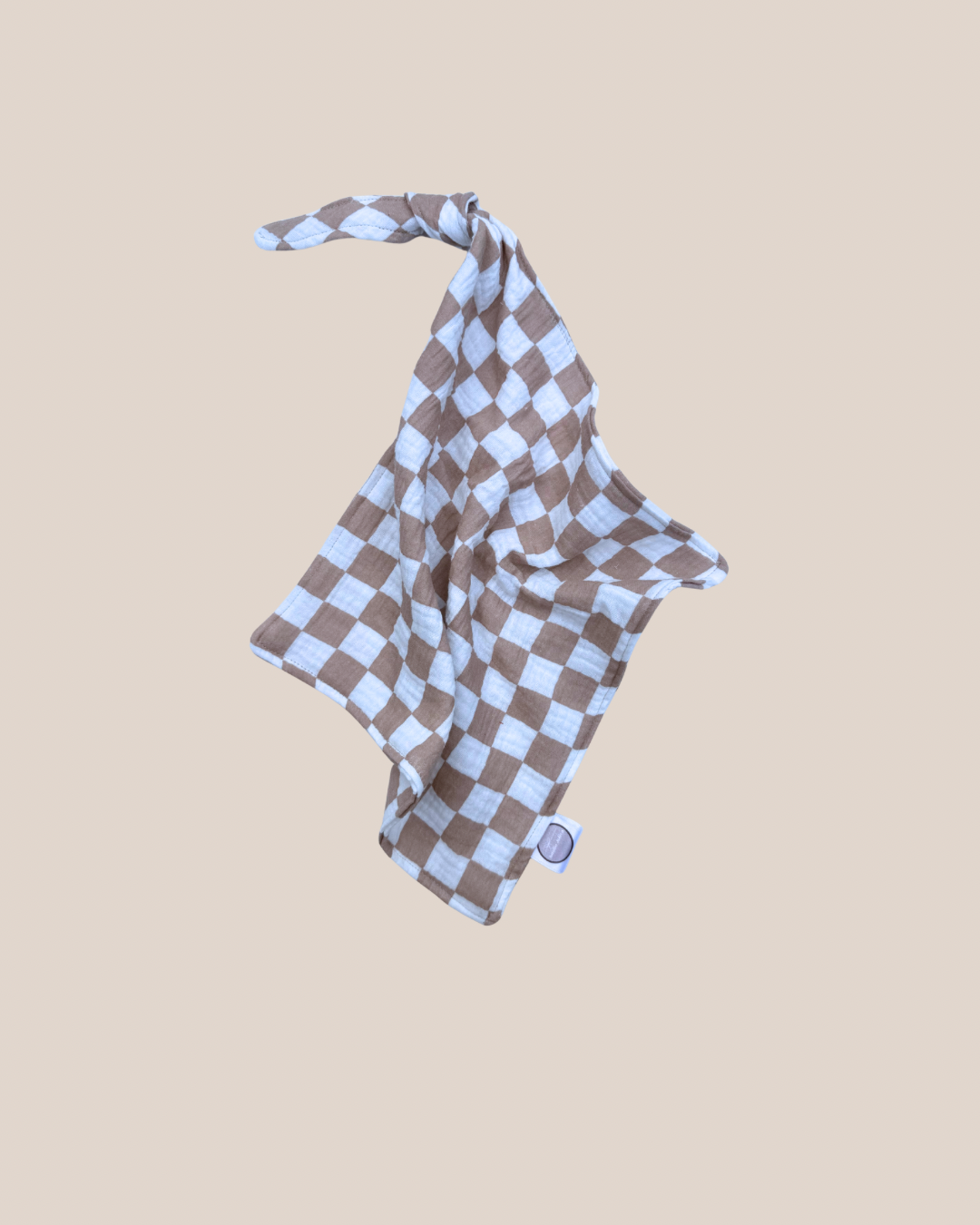 Speendoekje Hydrofiel - Geblokt Beige - Studio Joliva