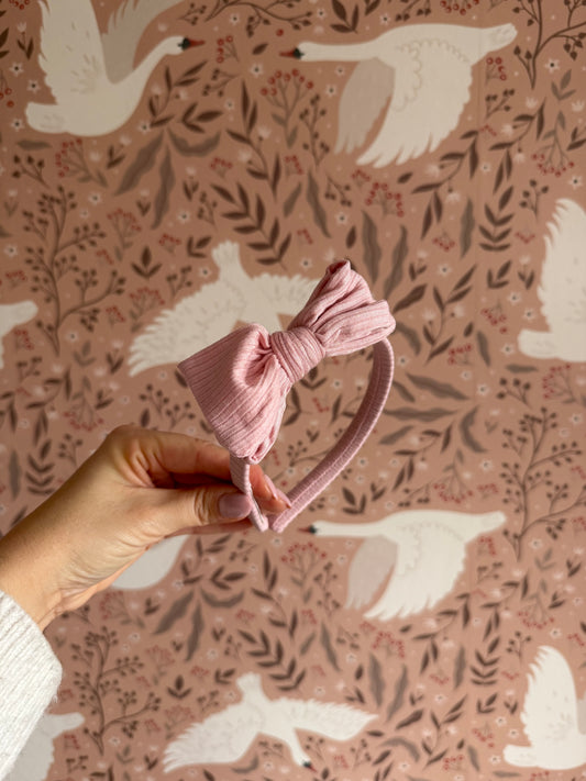 Haarband - Zachtroze - Studio Joliva