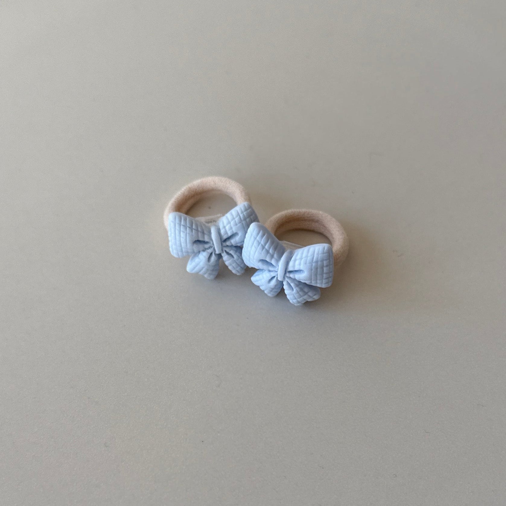 Elastiekjes - Strikje blauw - Studio Joliva