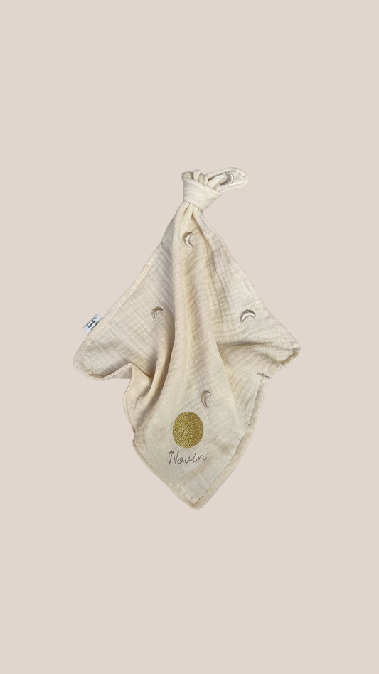 Moonphase Speendoekje - Cloudy Moon Crème