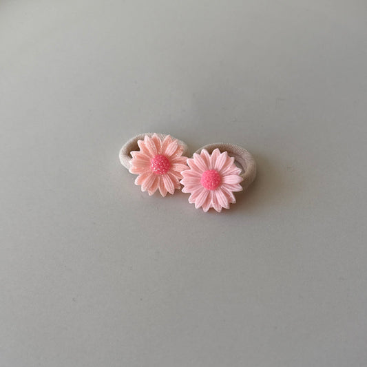 Elastiekjes - Roze madelief - Studio Joliva