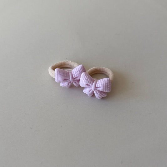 Elastiekjes - Strikje Lila - Studio Joliva