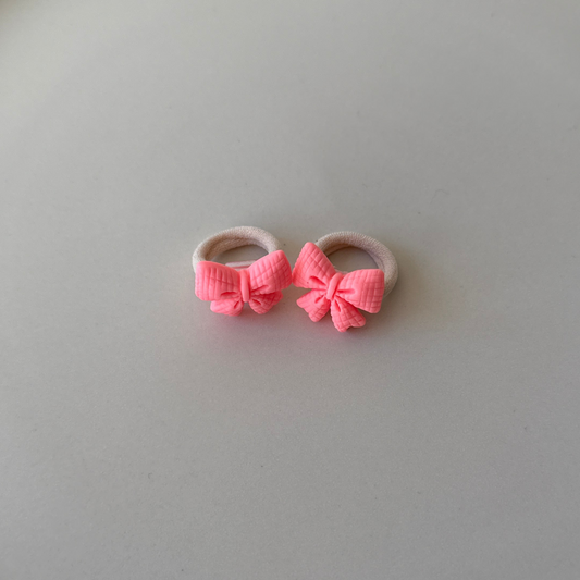 Elastiekjes - Strikje Felroze - Studio Joliva