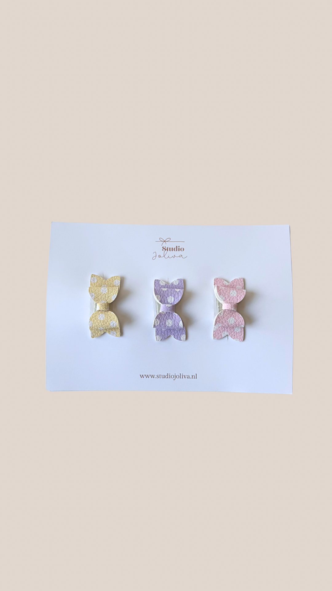 Set - Pastel Strikjes Dots