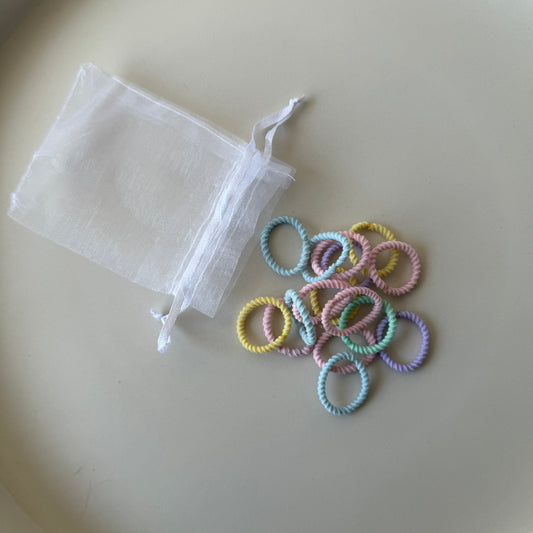 Haarelastiekjes - Set Gekleurd - Studio Joliva