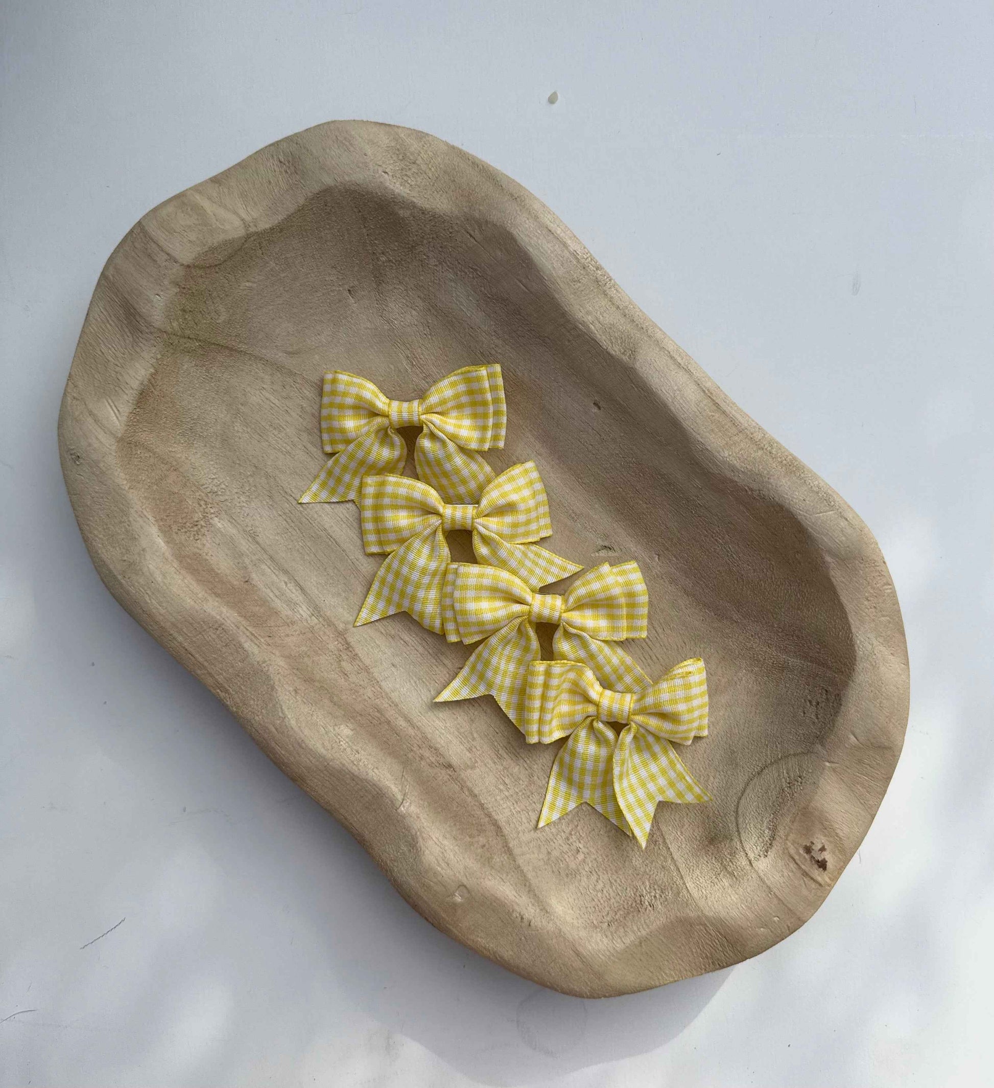 Strikje - Ruitje Butteryellow