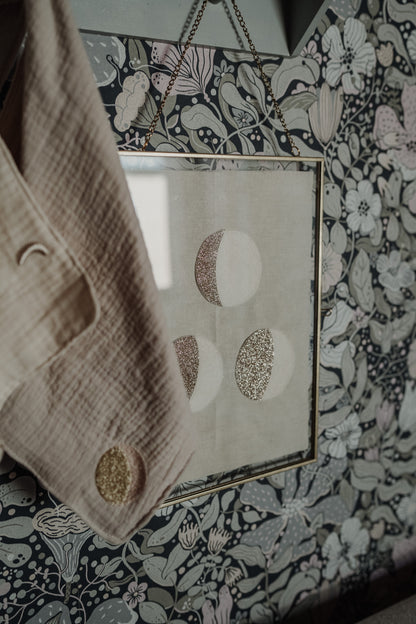 Moonphase Linnen Poster