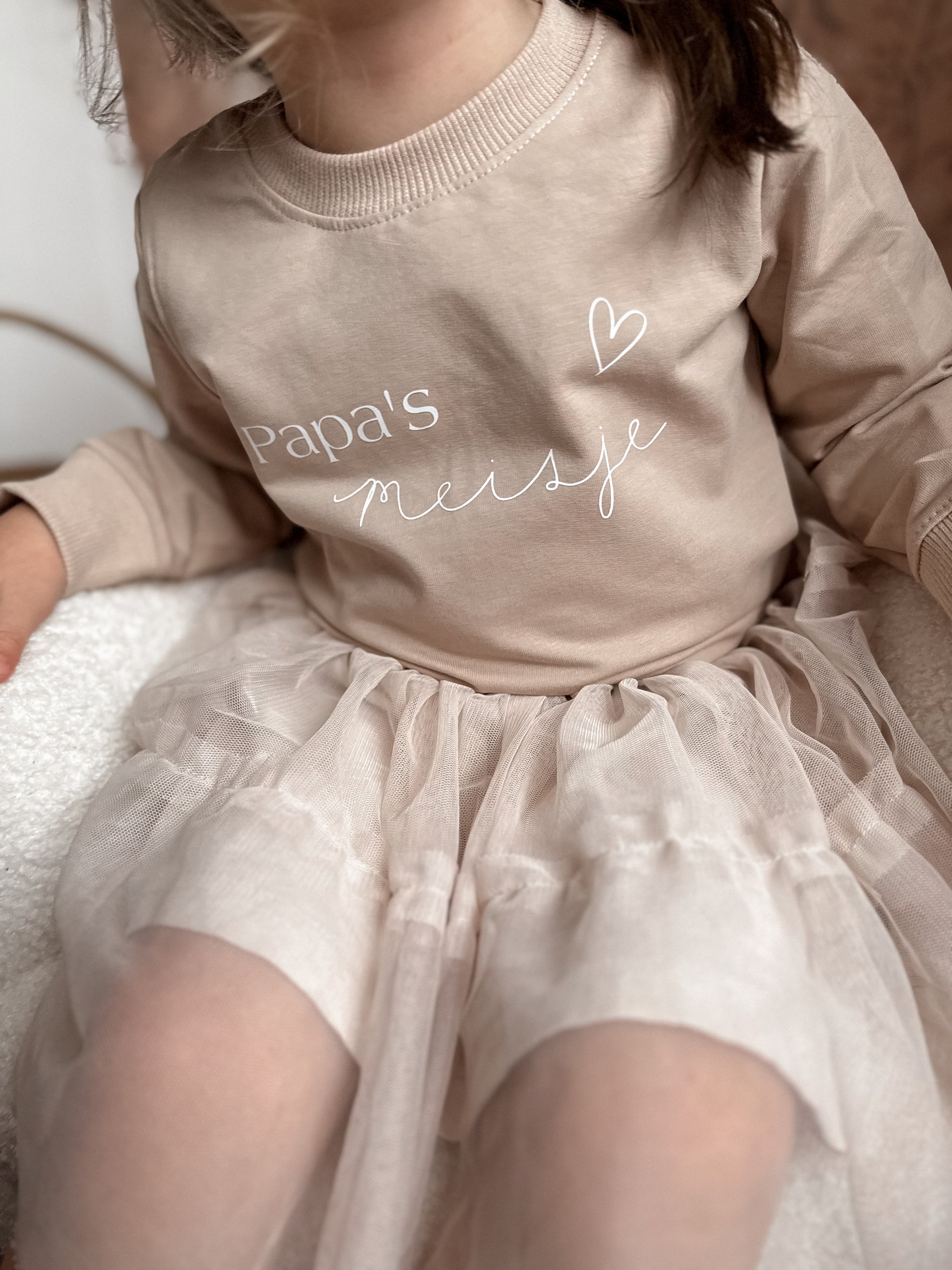 Valentijn trui mama’s/papa’s meisje - Studio Joliva