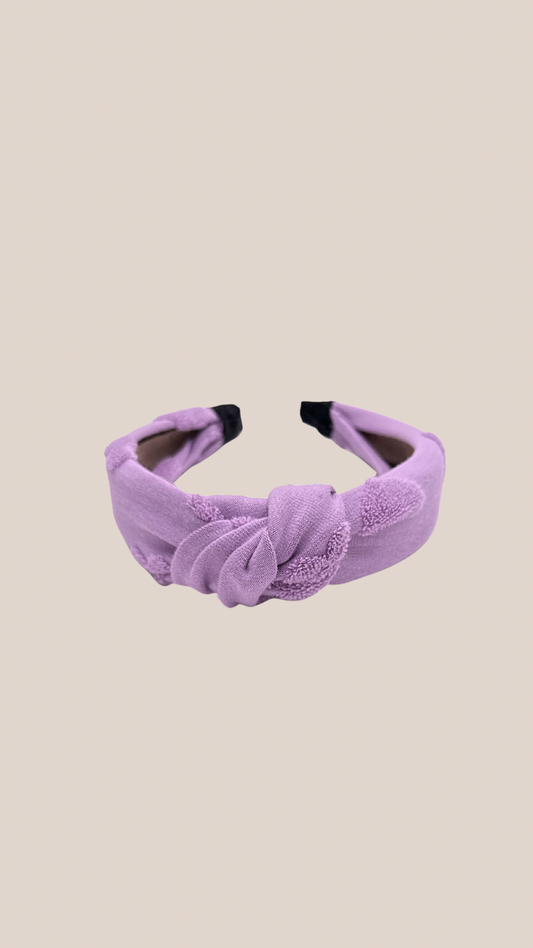 Haarband - Purple Hearts