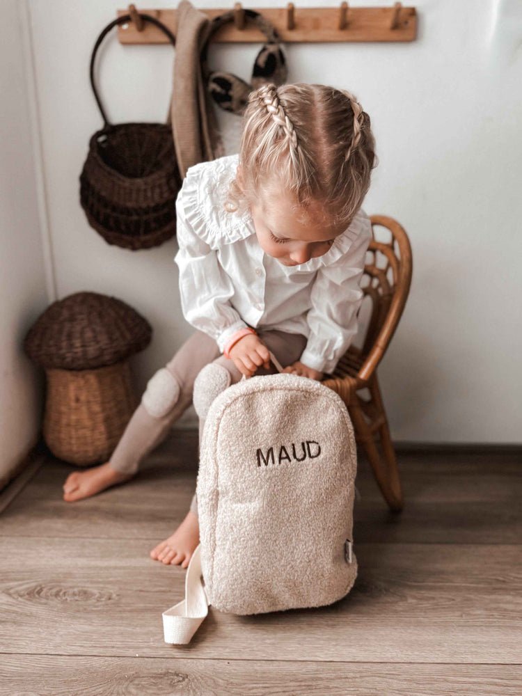 Teddy rugzak met naam - Studio Joliva