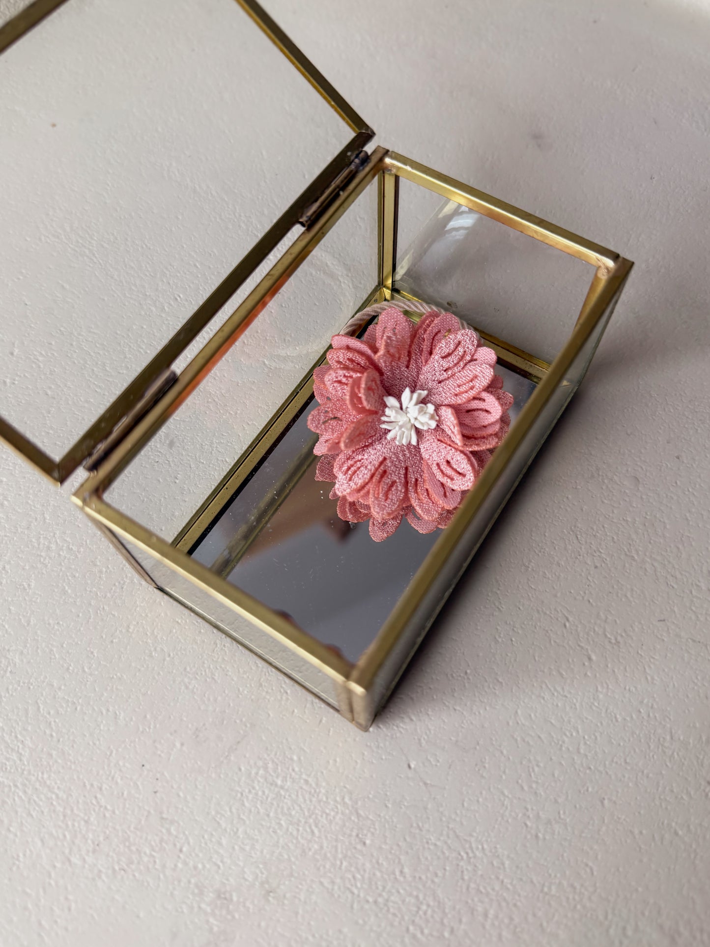 Maxi Haarelastiek - Flower Zacht Roze