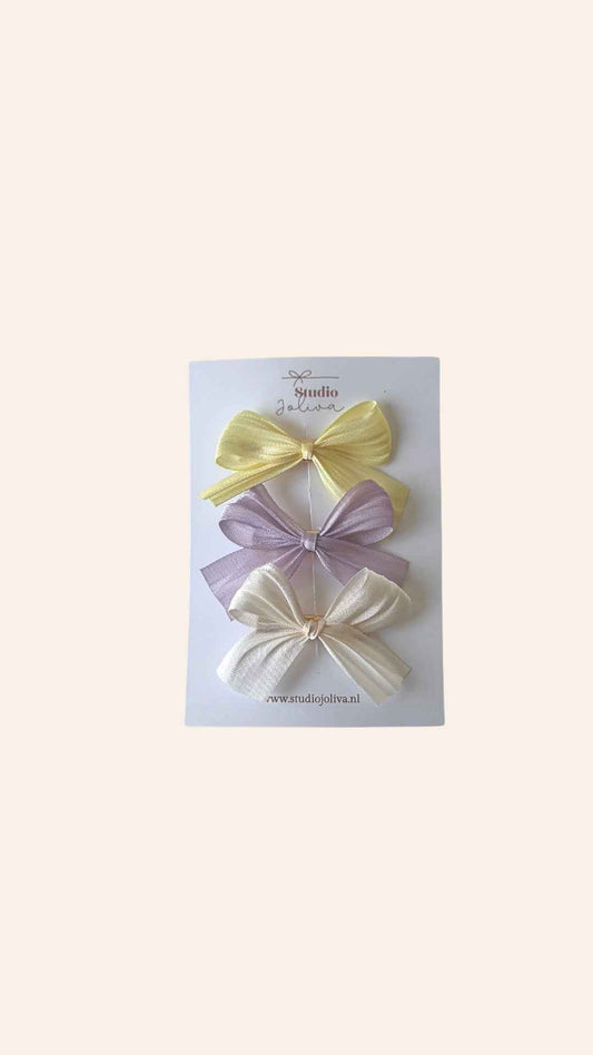 Silky Strikjes Set - Butteryellow Soft