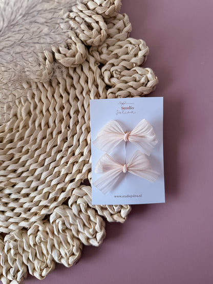 Duo silk strik - Crème - Studio Joliva