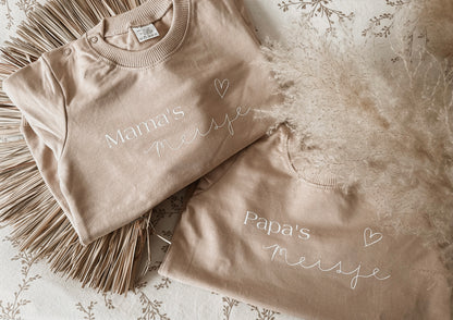 Valentijn trui mama’s/papa’s meisje - Studio Joliva