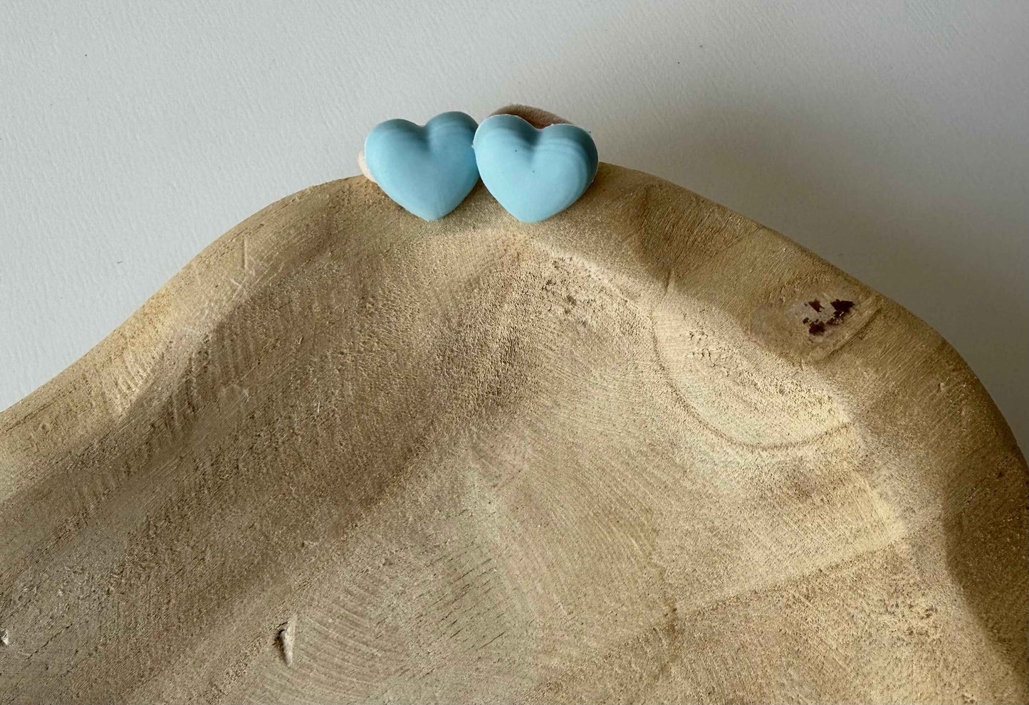 Elastiekjes - Hearts Pastelblauw