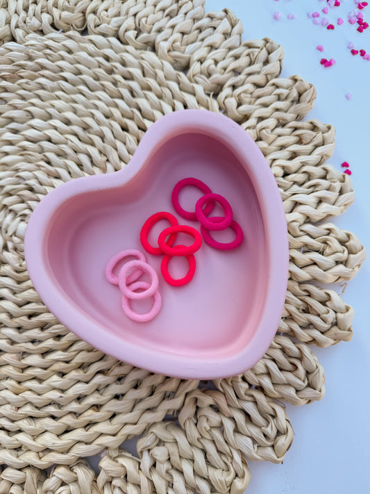 Elastiekjes - Set roze - Studio Joliva