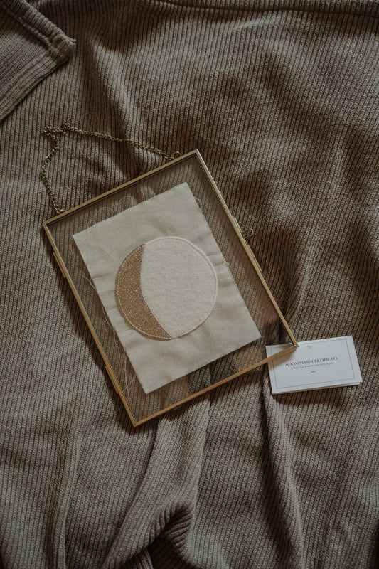 Moonphase Linnen Poster