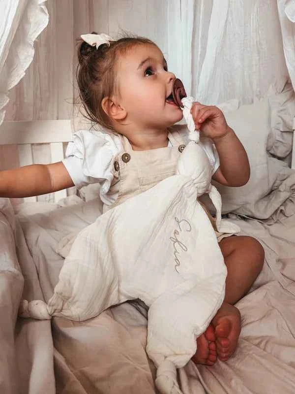 Tutpopje met naam - meerdere kleuren