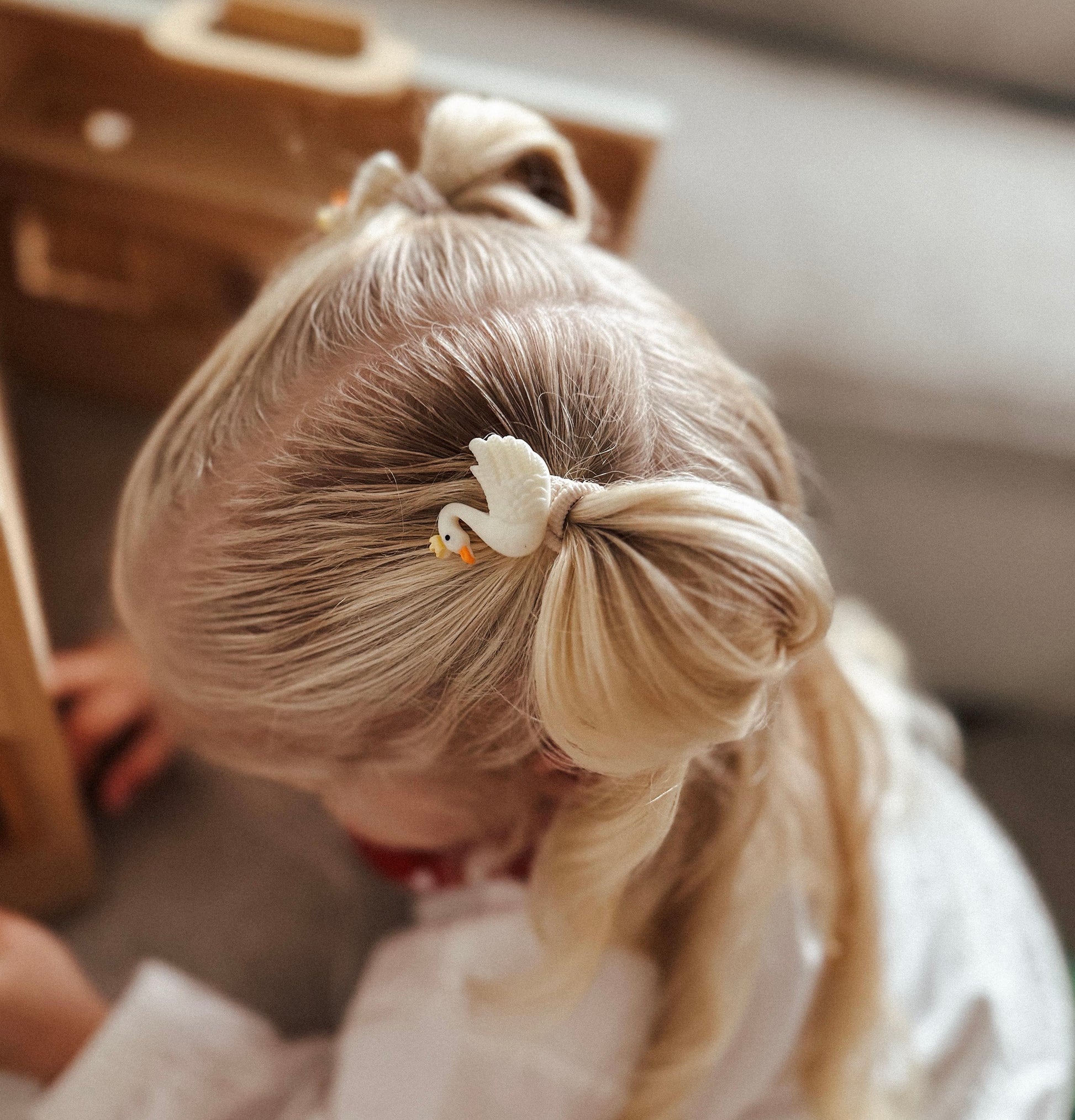 Haarelastiek - Zwaantje - Studio Joliva