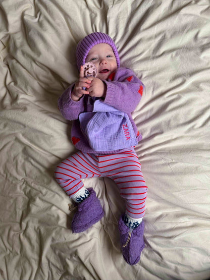 Speendoekje Hydrofiel  - Lila - Studio Joliva