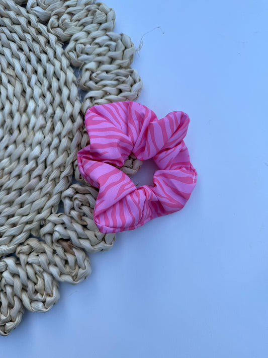 Scrunchie elastiek - Pink Animal - Studio Joliva