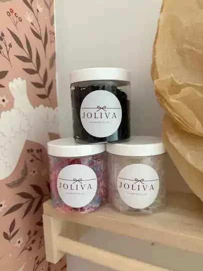 Haarelastiekjes rubber — Transparant