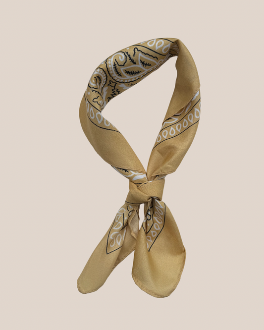 Bandana Sjaal - Butter Yellow