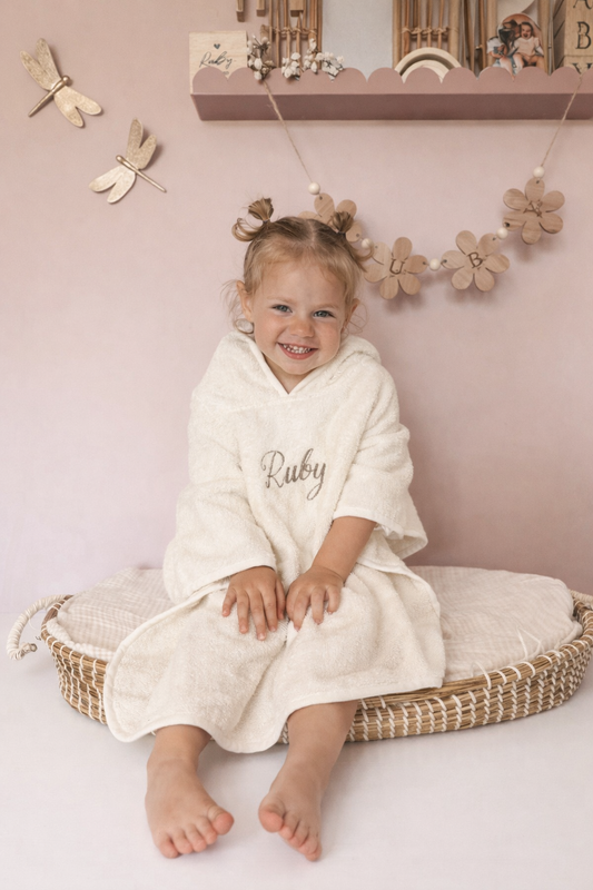 Badponcho - Met Naam