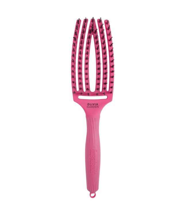 Olivia Garden Fingerbrush M - meerdere varianten — Black