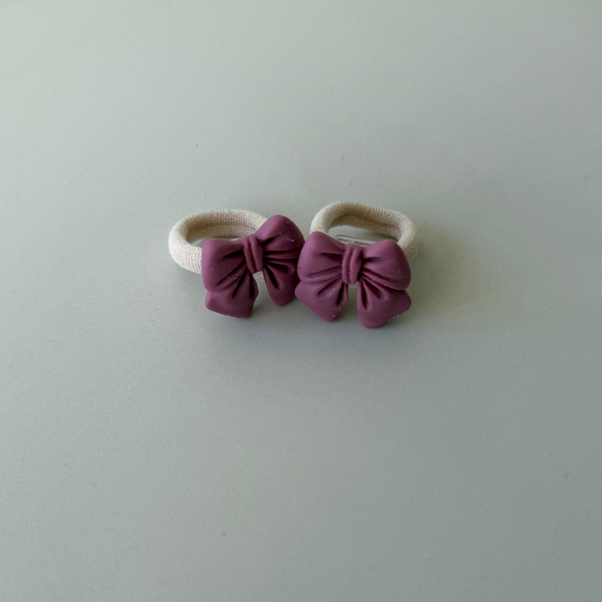 Haarelastiek - Strikje oudroze - Studio Joliva