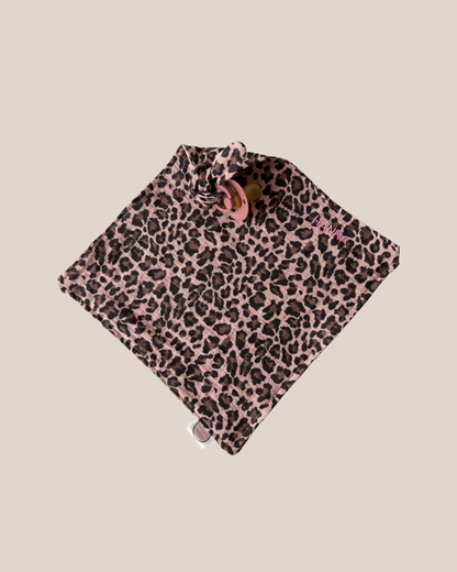 Speendoekje Hydrofiel  - Leopard Bruin - Studio Joliva