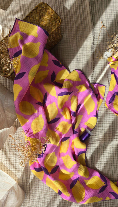 Mousseline Swaddle - Lemon Love