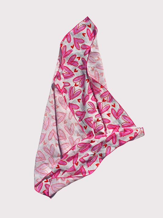 Mousseline Swaddle - Heartbeat