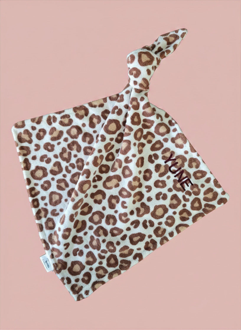 Speendoekje - Badstof Leopard
