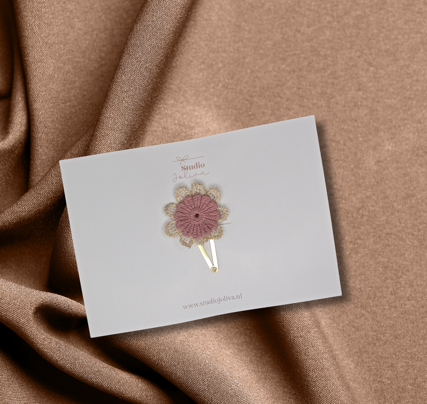 Bloem - beige/mauve